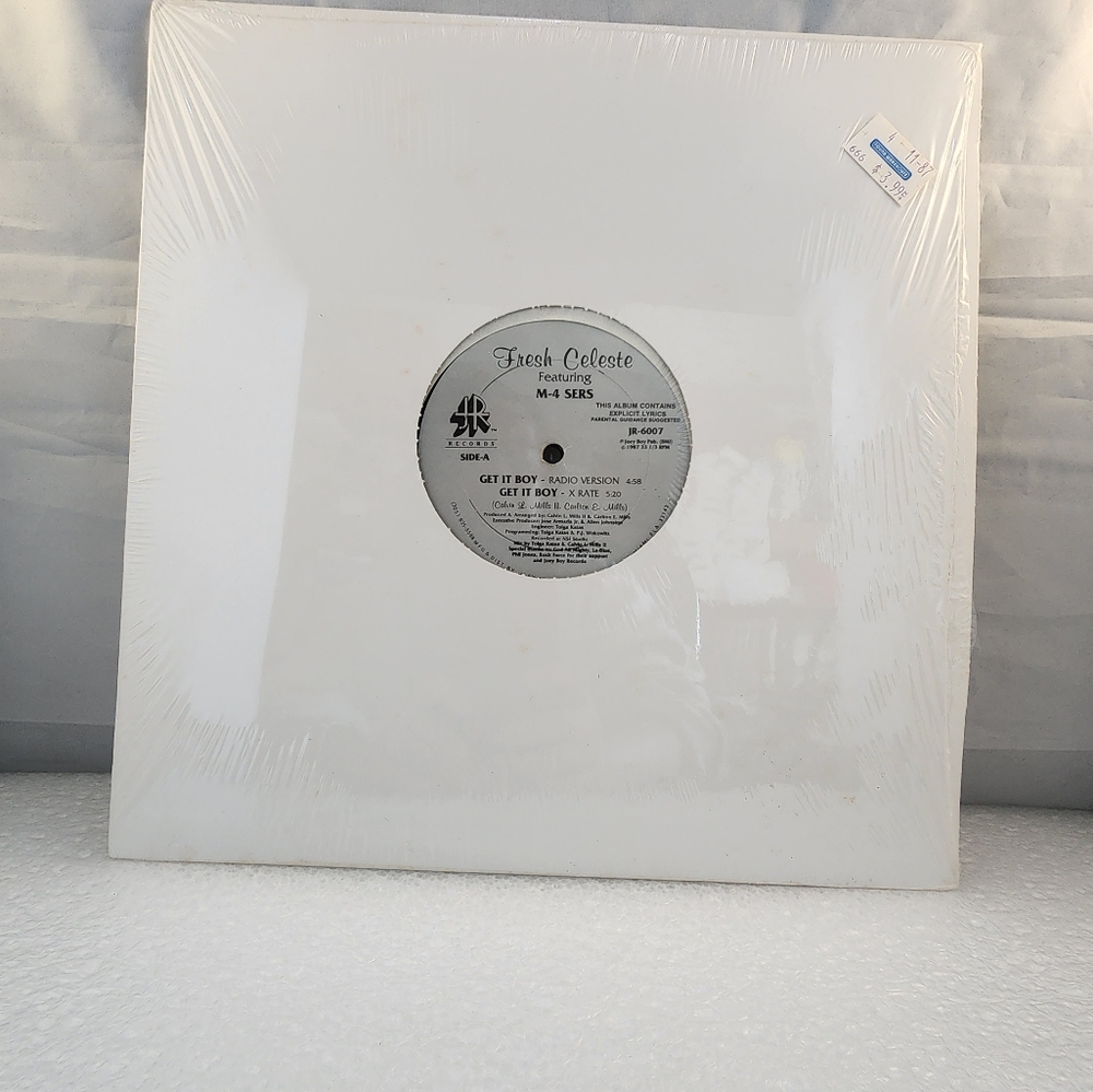 FRESH CELESTE FT M-4 SERS - GET IT BOY - HIP HOP RAP MAXI SINGLE